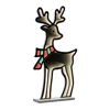 Hivvago Deer With Scarf Ekkolight 33"h In Gray