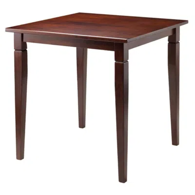 Hivvago Dining Table Walnut In Black