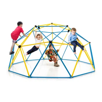 Hivvago Dome Climber With Swing And 800 Lbs Load Capacity In Multi