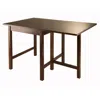 Hivvago Drop Leaf Dining Table Walnut