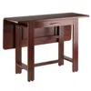 Hivvago Drop Leaf Table Walnut