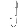 Hivvago Eco Performance Matte Black Handheld Shower With 59 Inch Hose And 28 Inch Slide Bar
