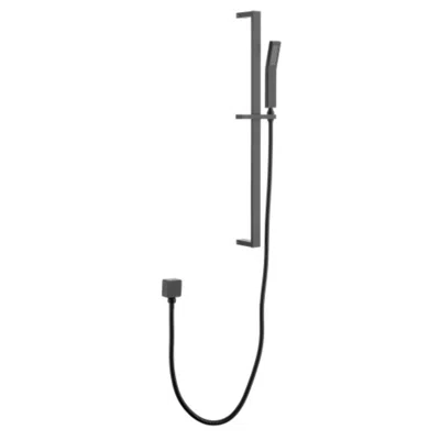 Hivvago Eco Performance Matte Black Handheld Shower With 59 Inch Hose And 28 Inch Slide Bar