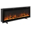 Hivvago Electric Fireplace In-wall Recessed With Remote Control And Adjustable Color And Brightness