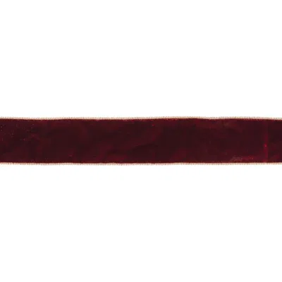 Hivvago Elegant Red Ribbon 2.5" X 10 Yds. In Burgundy