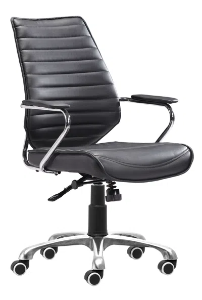HIVVAGO ENTERPRISE LOW BACK OFFICE CHAIR BLACK