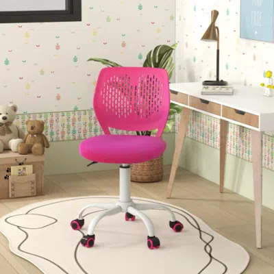 Hivvago Ergonomic Children Study Chair With Adjustable Height-pink