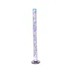 Hivvago Floor Lamp With Led Bulbs And Wireless Remote Control, Silver In Multi