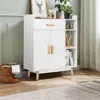 Hivvago Floor Storage Cabinet Free Standing Cupboard Chest