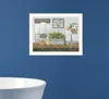Hivvago Fluffy Towels White Framed Print Wall Art