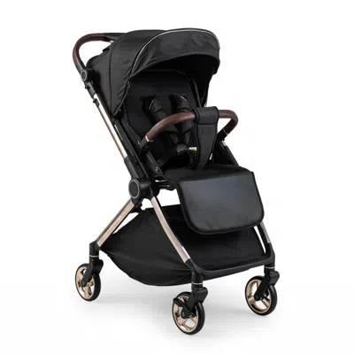 Hivvago Foldable Baby Stroller With Reversible Handle In Black