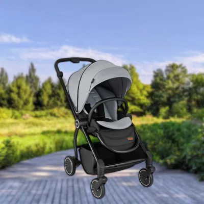 Hivvago Foldable Baby Stroller With Reversible Seat And Adjustable Recline