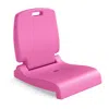 Hivvago Foldable Outdoor Pool Chair With Handle And Back Support In Pink