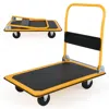 Hivvago Platform Cart Dolly Foldable Warehouse Push Hand Truck
