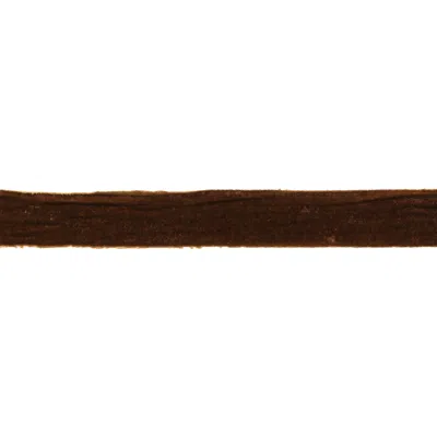 Hivvago Fringed Velvet Ribbon 2" X 10 Yds. In Brown