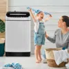 Hivvago Full-automatic Washing Machine 1.5 Cubic Feet 11 Lbs Washer And Dryer-gray