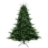 Hivvago Full-shaped 7ft Christmas Tree With 2257 Tips Pe/pvc Mixed Needles In Green