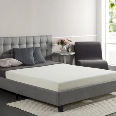 Hivvago Full Size 6-inch Thick Memory Foam Mattress - Medium Firm In Gray