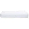 Hivvago Full Size 8-inch Talalay Latex Innerspring Hybrid Mattress In White