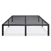 Hivvago Full Size Heavy Duty Metal Platform Bed Frame - 2,000 Lb Weight Capacity In Black
