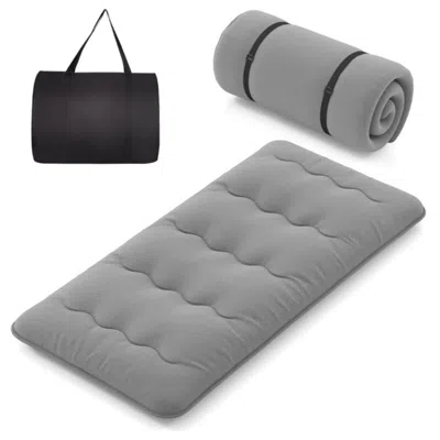Hivvago Futon Mattress With Washable Cover And Carry Bag-twin Size