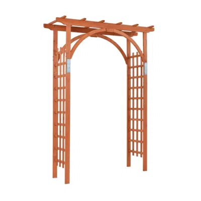 Hivvago Garden Archway Arch Lattice Trellis Pergola For Climbing Plants And Outdoor Wedding Bridal Decor