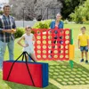 Hivvago Giant Carry Storage Bag For 4 In A Row Game With Durable Zipper