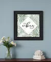 Hivvago Beach More Worry Less Black Framed Print Wall Art