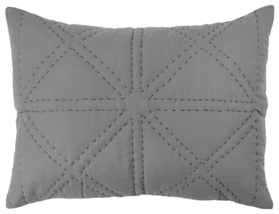 Hivvago Gray Geometric King Quilt