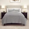 Hivvago Gray Polka Dots Queen Quilt In Gray