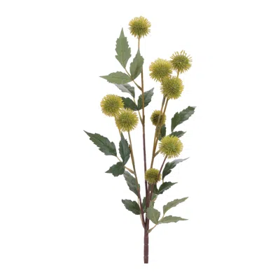 Hivvago Green Faux Pod Branches (set Of 6)
