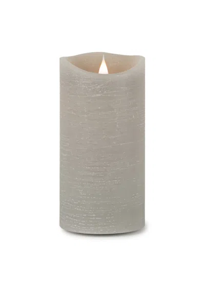 Hivvago Grey Simplux Led Designer Wax Candle With Remote