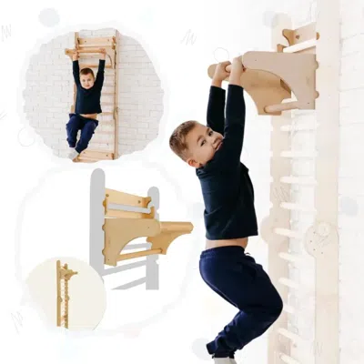 Hivvago Gym Addition To The Climbing Ladders In Brown