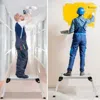 Hivvago Heavy Duty Portable Bench Aluminum Folding Step Ladder