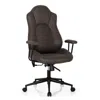 Hivvago High Adjustable Back Executive Office Chair With Armrest-brown