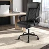 Hivvago High Back Ergonomic Executive Chair With Thick Headrest Cushion-black