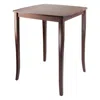 Hivvago High Table Walnut