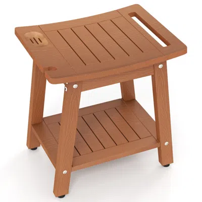 Hivvago Hips Shower Bench Seat With Handle Shower Head