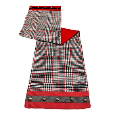 Hivvago Holiday Plaid Table Runner In Multi