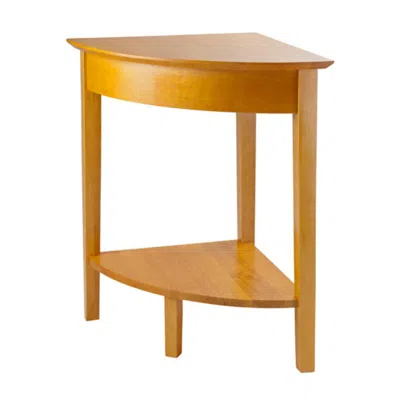 Hivvago Home Office Corner Table Honey In Blue