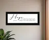 Hivvago Hope Black Framed Print Wall Art In Black