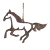 Hivvago Horse Ornament (set Of 12) In Brown