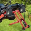 Hivvago Hydraulic Lawnmower Lift Jack For Tractors And Zero Turn Riding Lawn Mowers
