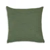 Hivvago Ina 22 Inch Accent Throw Pillow Set Of 4, Square, Green Cotton Linen In Green