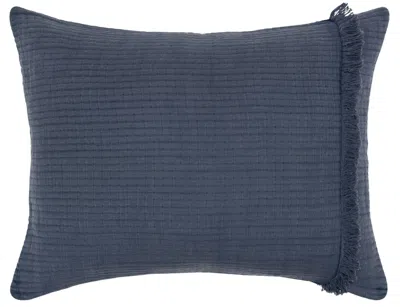 Hivvago Indigo Checkered King Quilt In Blue