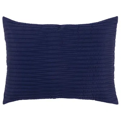 Hivvago Indigo Geometric King Quilt In Blue