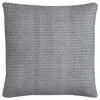 Hivvago Indigo Ivory Scaled Diamond Pattern Throw Pillow In Gray
