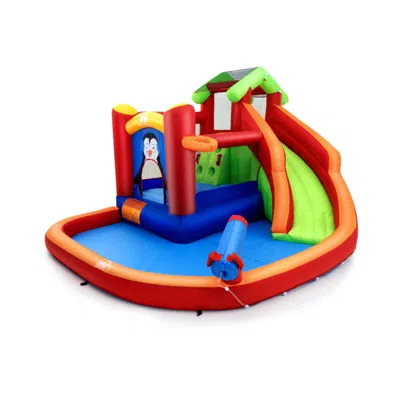 Hivvago Inflatable Slide Bouncer And Water Park Bounce House Without Blower