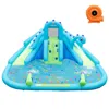 Hivvago Inflatable Water Slide With Dual Slides And Large Splash Pool And Carry Bag (with 584w Blower)