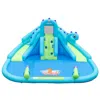 Hivvago Inflatable Water Slide With Dual Slides And Large Splash Pool And Carry Bag (with 584w Blower)